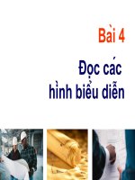 Vẽ kỹ thuật-Bài 4:Đọc bản vẽ kỹ thuật ppt