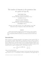 Báo cáo toán học: 