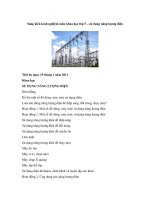 Sáng kiến kinh nghiệm môn khoa học lớp 5 – sử dụng năng lượng điện pptx