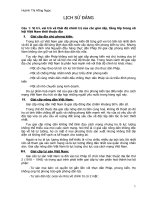 ĐỀ CƯƠNG LỊCH SỬ ĐẢNG ppt
