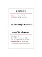 Chương 2 Mô hình Thực thể - Kết hợp doc