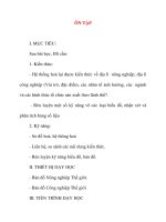 Giáo án Địa Lý lớp 10: ÔN TẬP (TIÊT 3) ppt