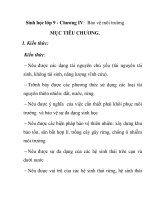 Sinh học lớp 9 - Chương IV: Bảo vệ môi trường ppsx