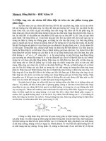 Hiệu ứng nhóm thế thân điện tử trên sản phẩm trung gian pdf