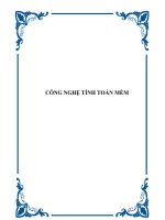 CÔNG NGHỆ TÍNH TOÁN MỀM pot