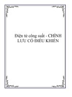 Điện tử công suất - CHỈNH LƯU CÓ ĐIỀU KHIỂN pps