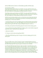 HOÀN THIỆN KHUNG PHÁP LÝ VỀ NHƯỢNG QUYỀN THƯƠNG MẠI ppt