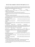100 CÂU TRẮC NGHIỆM LÝ THUYẾT TỔNG HỢP VẬT LÝ 12 potx