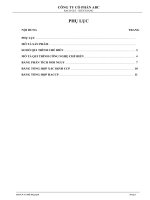 HACCP CÁ HỒI NUÔI ĐÔNG LẠNH