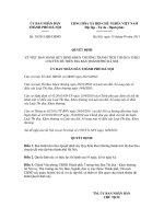 Quyết định số 30/2011/QĐ-UBND docx