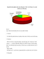 Sáng kiến kinh nghiệm môn toán mẫu giáo 4-5 tuổi – bài 18 dạy trẻ so sánh độ lớn của 2 đối tượng doc