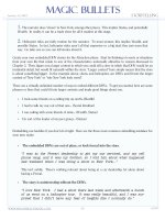 Magic bullets phần 9 pptx