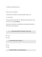 Vocabulary and Pronunciation lesson docx