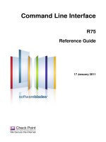 Command Line Interface R75 Reference Guide pps