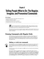 Giáo trình động từ tiếng Pháp - Part II Using Verbs Correctly with Questions, Commands, and Such - Chapter 8 pdf