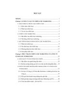 Chiến lược marketing của công ty cổ phần hoá dầu Petrolimex