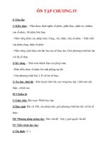 Giáo án Toán 12 ban cơ bản : Tên bài dạy : ÔN TẬP CHƯƠNG IV ppsx