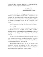 NÂNG CAO CHẤT LƯỢNG NỮ SINH VIÊN CÁC TRƯỜNG ĐẠI HỌC NHẰM TĂNG CƯỜNG ĐỘI NGŨ TRÍ THỨC VIỆT NAM pptx