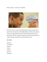 Brainy Teenagers - Advanced Level Reading pps