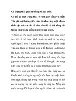 Có trạng thái giữa sự sống và cái chết? pptx