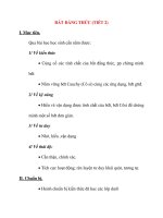 Giáo án Đại Số lớp 10: BẤT ĐẲNG THỨC (TIẾT 2) ppt