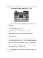 Sáng kiến kinh nghiệm luật dân sự đại học – bài 6 Sơ lược quá trình hình thành và phát triển pháp luật thừa kế của Việt Nam potx