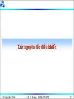 Bài giảng lý thuyết điều khiển tự động - Phần tử và hệ thống tự động part 3 ppt