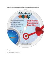 Sáng kiến kinh nghiệm môn marketting – đề trắc nghiệm câu hỏi chương 11 pps