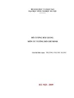 Giáo trình môn tư tưởng Hồ Chí Minh - 2 ppt