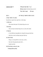 SỔ GIÁO ÁN THỰC HÀNH TRỒNG TRỌT CHĂN NUÔI - GIÁO ÁN SỐ 6 pdf