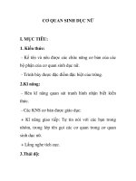 CƠ QUAN SINH DỤC NỮ docx