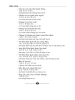 Tự học giao tiếp tiếng Hàn cơ bản phần 12 pptx