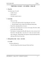 Môn mạng máy tính - PRINTER: CÀI ĐẶT – CẤU HÌNH – CHIA SẺ pdf