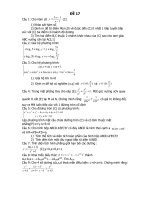 Đề ôn tập môn toán - đề 24 pps