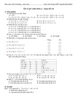 ÔN TẬP CHƯƠNG I - ĐẠI SỐ 10 ppsx