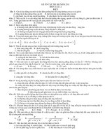 ĐỀ ÔN TẬP THI ĐH NĂM 2011 MÔN VẬT LÍ ĐỀ 3 ppt