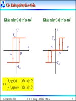 Bài giảng lý thuyết điều khiển tự động - Hệ thống điều khiển phi tuyến part 2 ppt