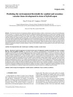 Báo cáo lâm nghiệp: 