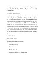 Xây dựng các dịch vụ web với an ninh ở mức chuyển tải bằng cách sử dụng Rational Application Developer V7, Phần 1 docx