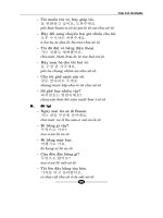 Tự học giao tiếp tiếng Hàn cơ bản phần 21 docx