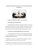 Sáng kiến kinh nghiệm luật dân sự đại học – bài 1 phương pháp điều chỉnh của luật dân sự doc