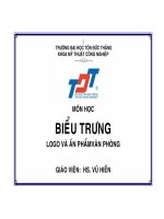 THIẾT KẾ LOGO VÀ ẤN PHẨM VĂN PHÒNG doc