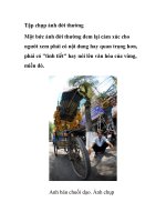 Tập chụp ảnh đời thường pps