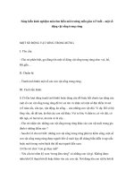 Sáng kiến kinh nghiệm môn tìm hiểu môi trường mẫu giáo 4-5 tuổi – một số động vật sống trong rừng docx