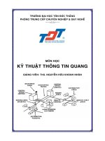 Kỹ thuật thông tin quang doc