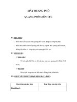 MÁY QUANG PHỔ QUANG PHỔ LIÊN TỤC pot