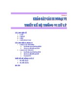 KHẢO SÁT CÁC IC NGOẠI VI - THIẾT KẾ HỆ THỐNG VI XỬ LÝ potx