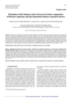 Báo cáo lâm nghiệp: 