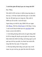 3 cách đơn giản để duyệt qua các trang chủ iOS docx