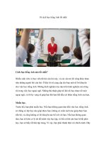 10 cách học tiếng Anh tốt nhất doc